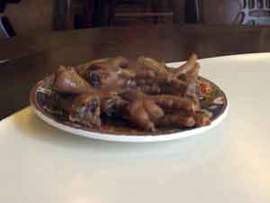 Chicken feet